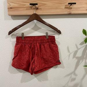 NORTH FACE class v shorts XS red checkered